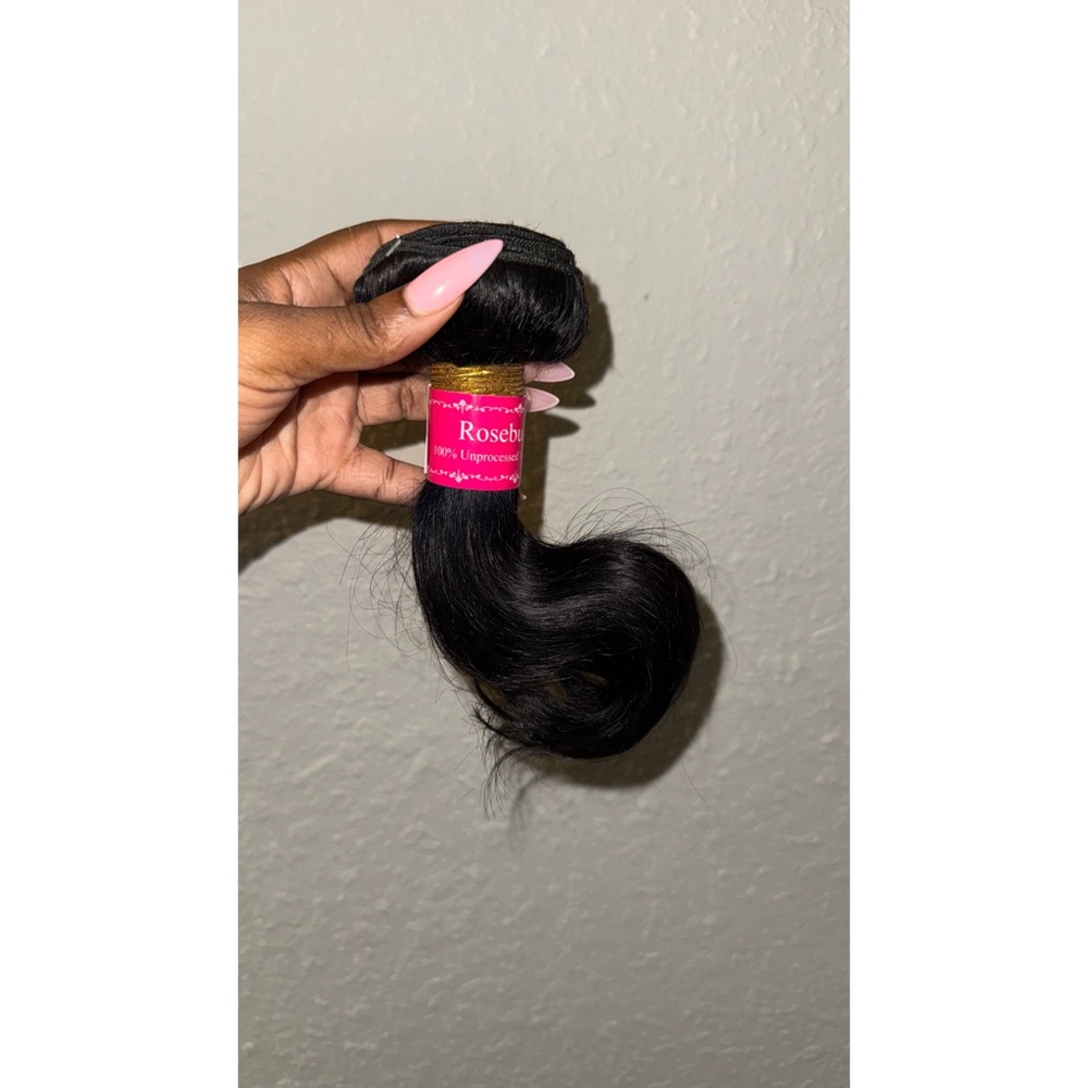 Black Wavy Hair Bundle